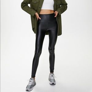 Aritzia Wilfred Daria Pant - Faux Leather Legging